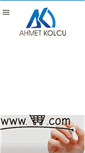 Mobile Screenshot of ahmetkolcu.org